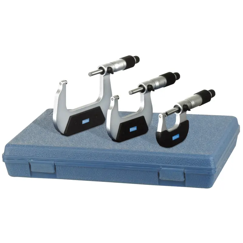 0-3" Outside Micrometer Set Fow72-229-213 Fowler 1