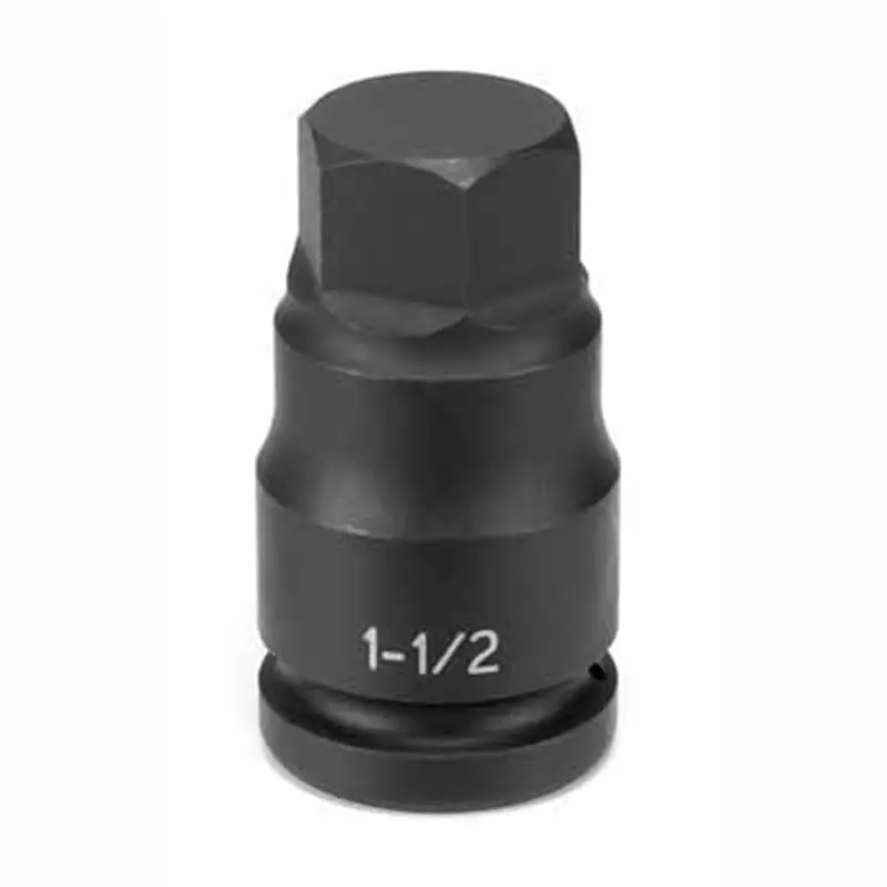 1-1/2" Drive X 3/4" Hex Driver Gre6924f Grey Pneumatic 1