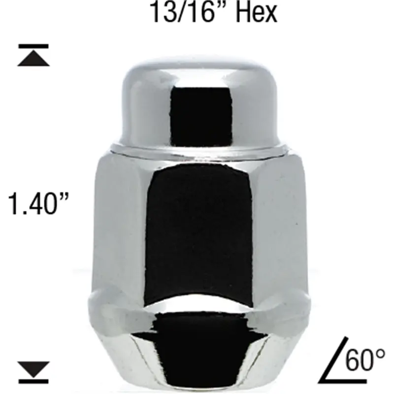 1/2 Bulge Acorn 13/16 Hex Tmrti89013 The Main Resource 1
