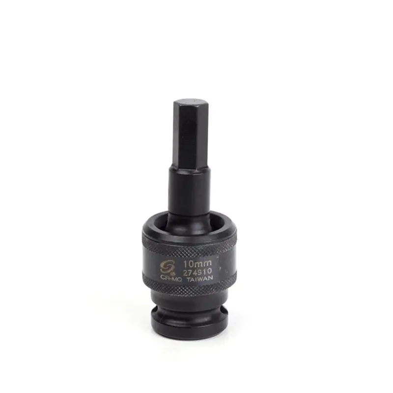 1/2" Dr. 10Mm Universal Hex Drive Impact Socket Sun274910 Sunex 1