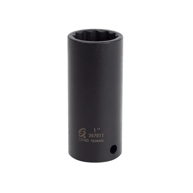 1/2" Dr. 12 Pt. 1" Deep Impact Socket Sun267011 Sunex 1