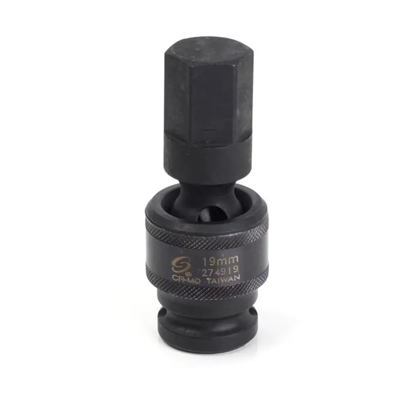 1/2" Dr. 19Mm Universal Hex Drive Impact Socket Sun274919 Sunex 1