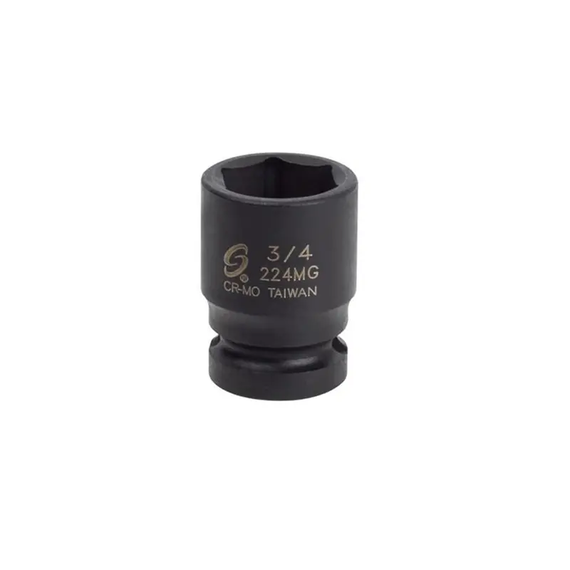 1/2" Dr. 3/4" Magnetic Impact Socket  Sun224mg Sunex 1