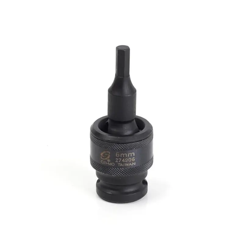 1/2" Dr. 6Mm Universal Hex Drive Impact Socket Sun274906 Sunex 1