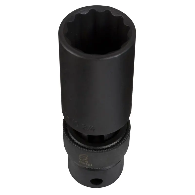 1/2" Drive 12 Point Deep Universal Impact Socket, 12Mm Sun212mzud Sunex 1