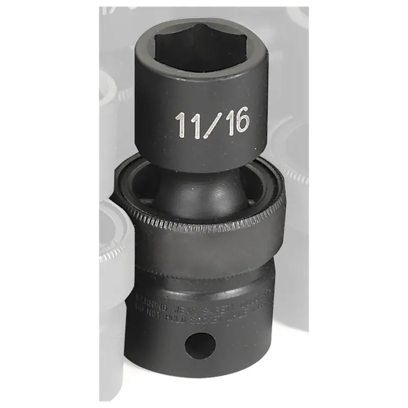 1/2" Drive X 11/16" Standard Universal Gre2022u Grey Pneumatic 1