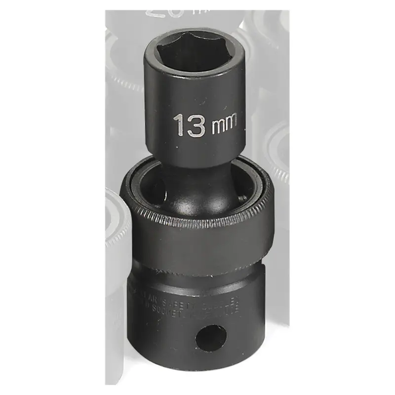 1/2" Drive X 13Mm Standard Universal Gre2013um Grey Pneumatic 1