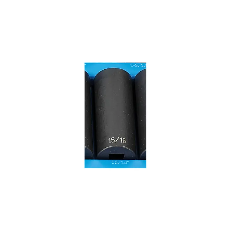 1/2" Drive X 15/16" Deep - 12 Point Gre2130d Grey Pneumatic 1