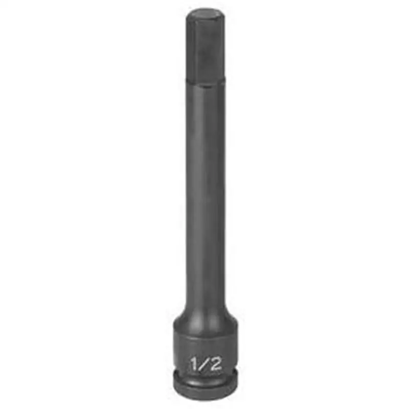 1/2" Drive X 15Mm Hex Driver 6" Length Gre29156m Grey Pneumatic 1