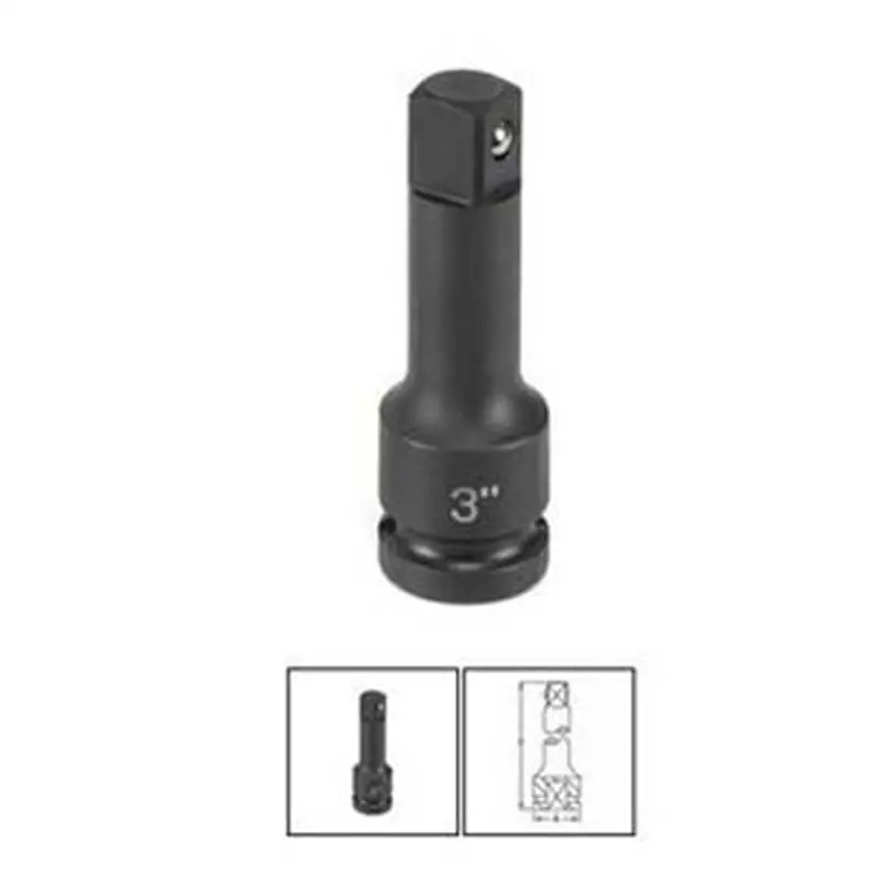 1/2" Drive X 18" Extension W/ Locking Pin Gre2259el Grey Pneumatic 1