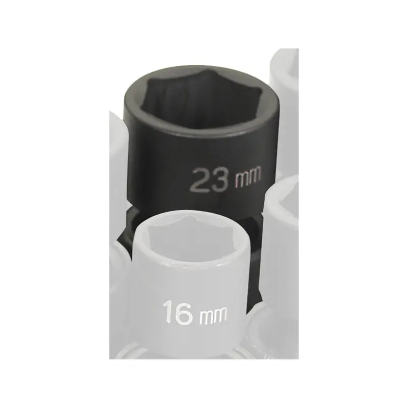 1/2" Drive X 23Mm Standard Universal Gre2023um Grey Pneumatic 1