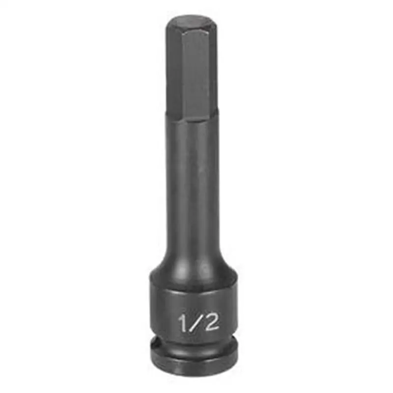 1/2" Drive X 7Mm Hex Driver 4" Length Gre29074m Grey Pneumatic 1