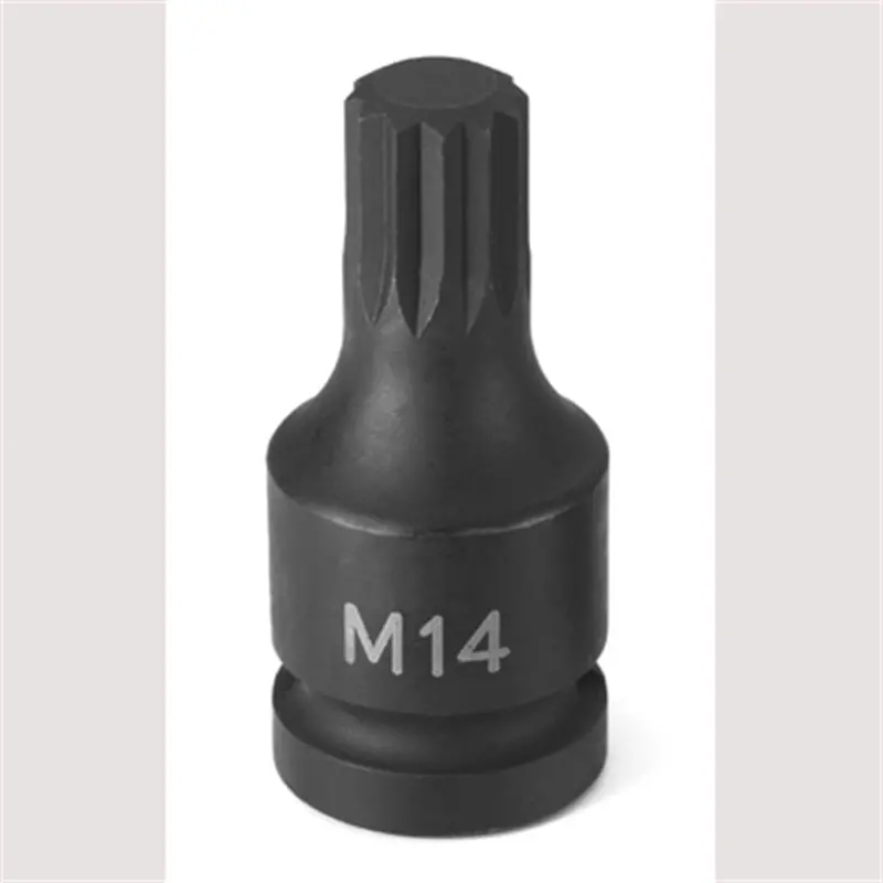 1/2" Drive X M14 Triple Square Driver Gre2114s Grey Pneumatic 1