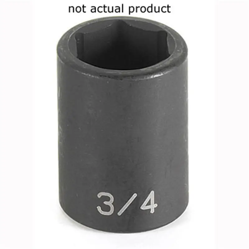 1/2 In. Drive X 2 In. Standard Gre2064r Grey Pneumatic 1