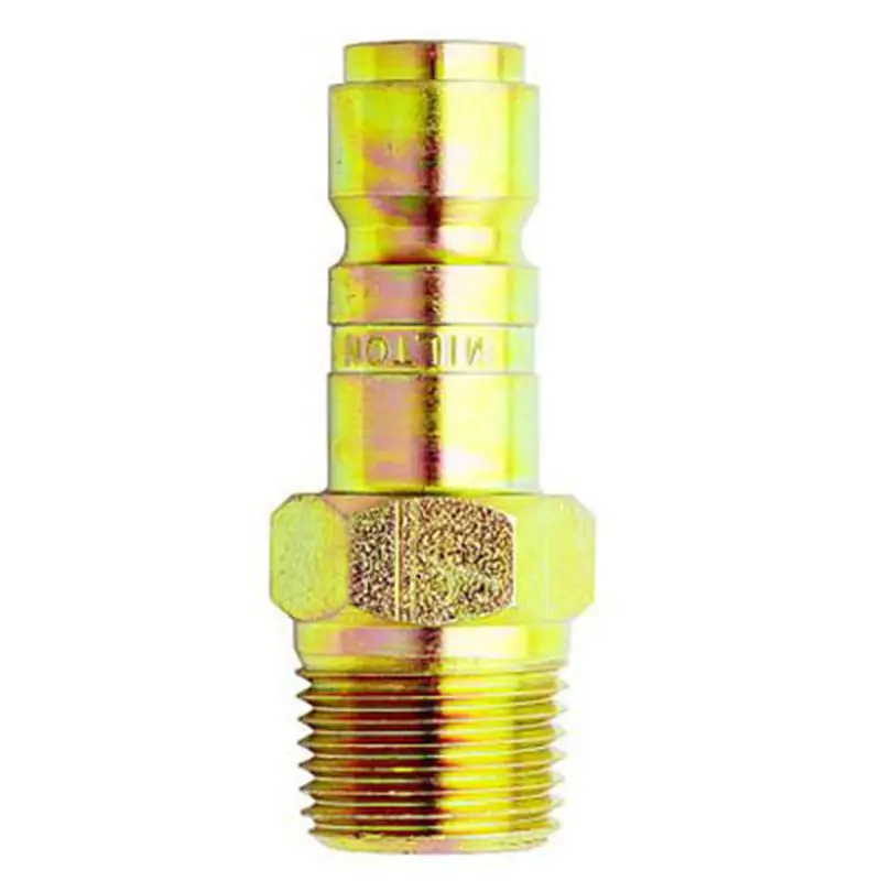 1/2" Male Plug G-Style Mil1817bk Milton Industries 1