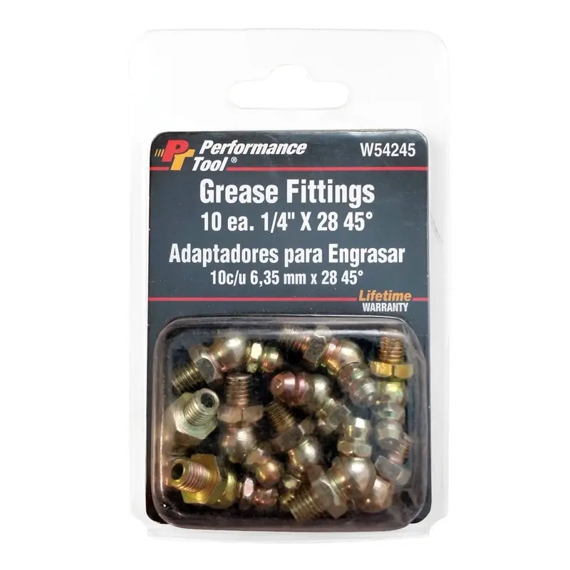 1/4 - 28 Grease Fittings Wlmw54245 Wilmar Corp. / Performance Tool 1
