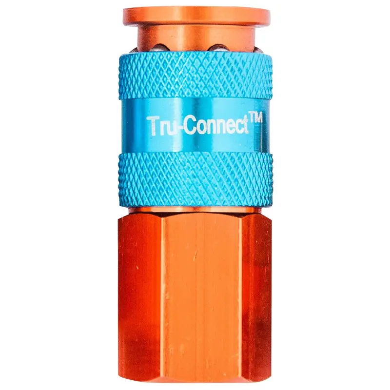1/4" Coupler Female Orange Trf13-134B Plews Edelmann 1