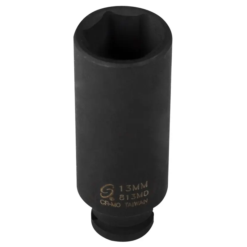 1/4" Drive 6 Point Deep Impact Socket 13Mm Sun813md Sunex 1