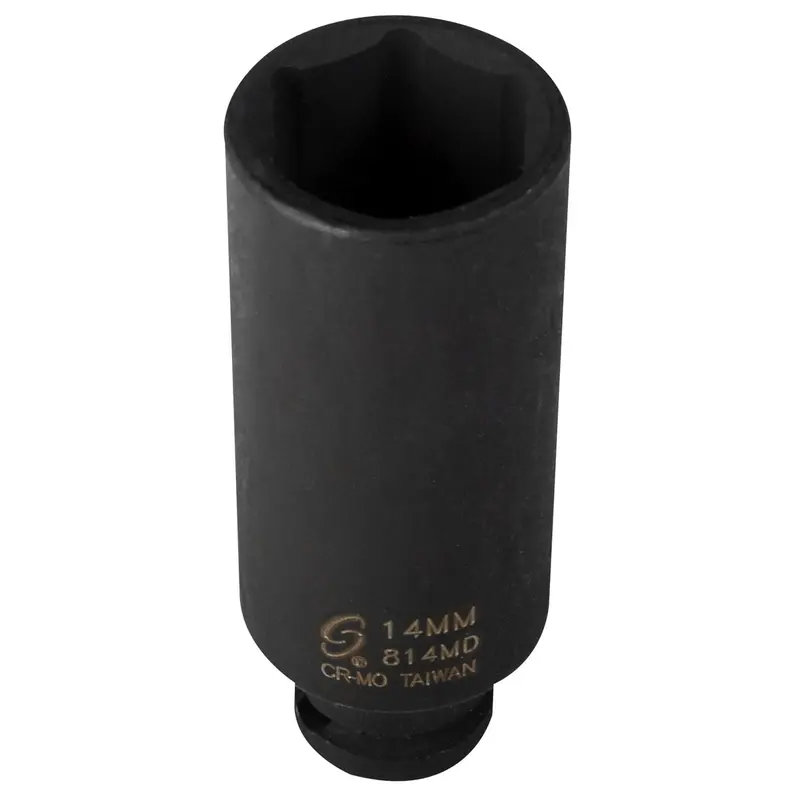 1/4" Drive 6 Point Deep Impact Socket - 14Mm Sun814md Sunex 1
