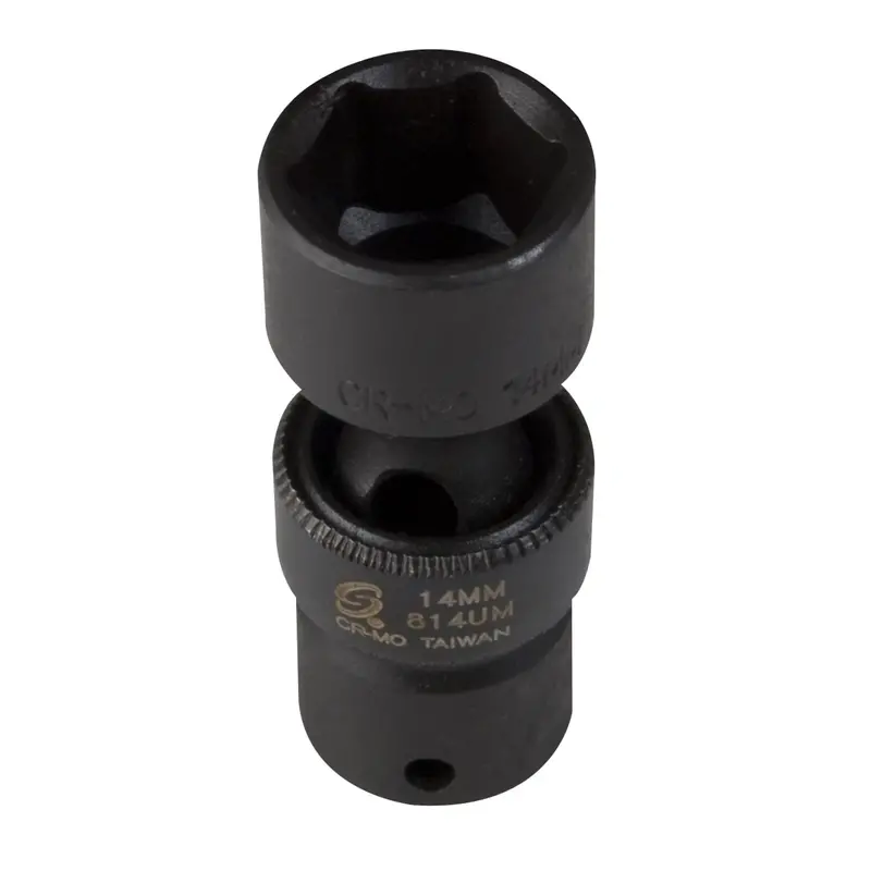 1/4" Drive 6 Point Universal Impact Socket 14Mm Sun814um Sunex 1
