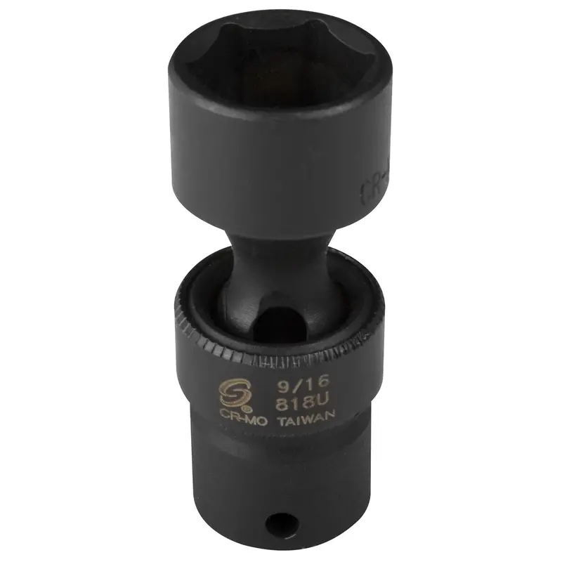 1/4" Drive 6 Point Universal Impact Socket 9/16" Sun818u Sunex 1