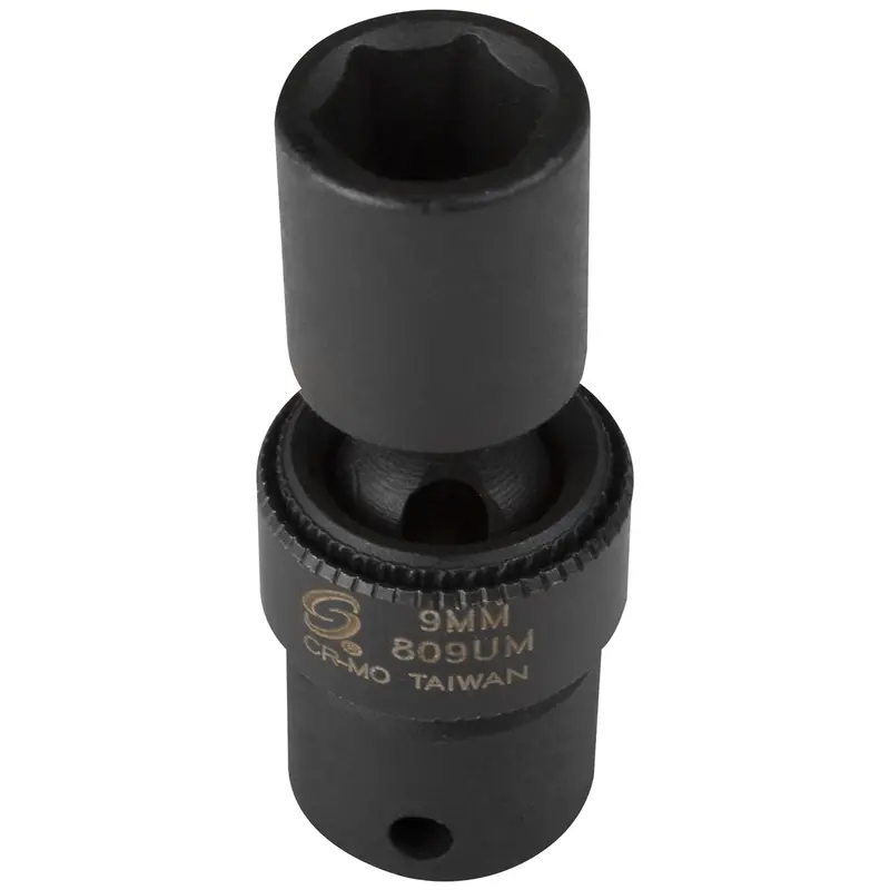 1/4" Drive 6 Point Universal Impact Socket 9Mm Sun809um Sunex 1