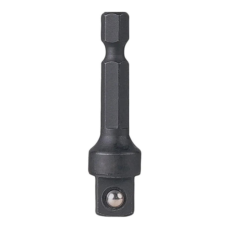 1/4" Hex  X 3/8" Square Adapter W/Ball Retainer Gre1438ha Grey Pneumatic 1