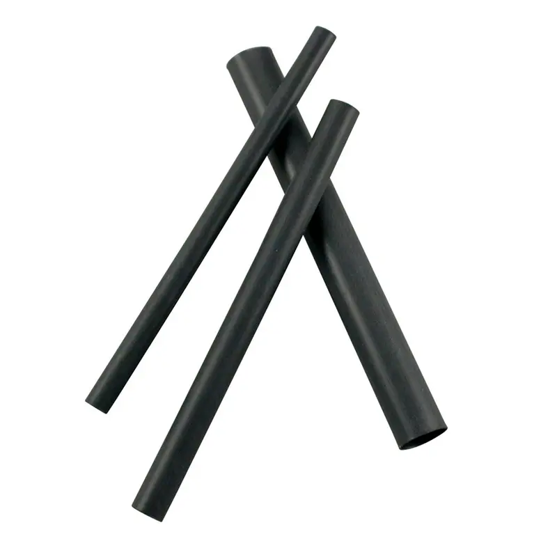 1/4" I.D. Black Heat Shrink Tubing (6) 4" Pcs Jtt4005h The Best Connection 1