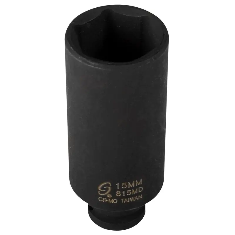 1/4 In. Drive 6-Point Deep Impact Socket - 15Mm Sun815md Sunex 1