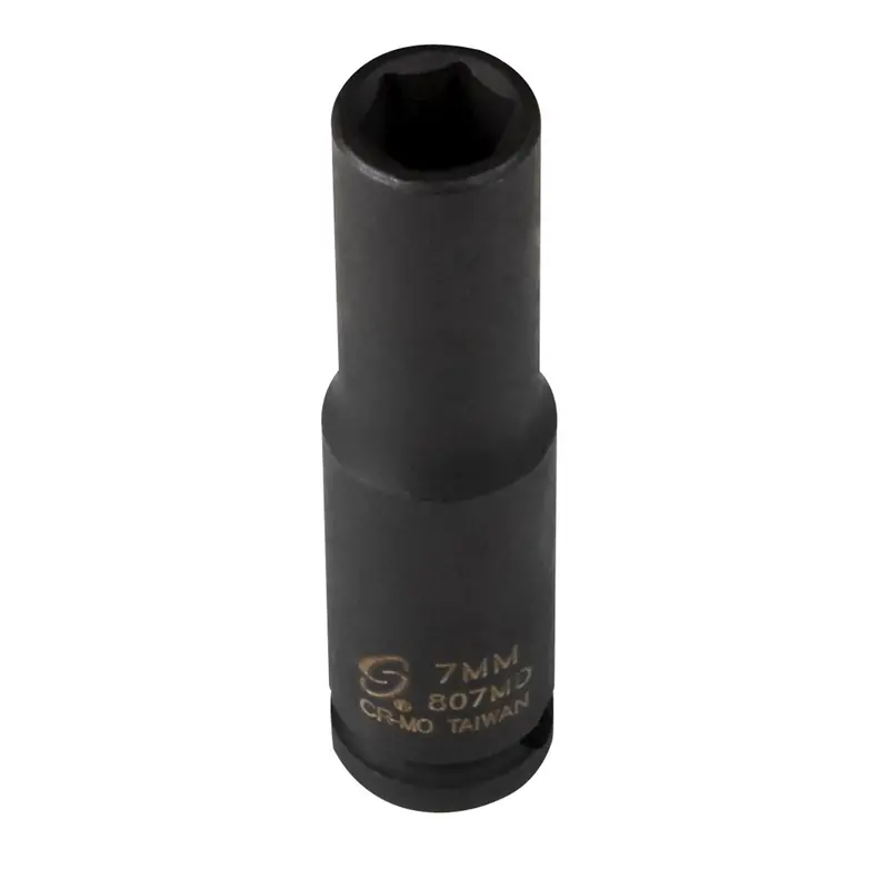 1/4 In. Drive 6-Point Deep Impact Socket 7Mm Sun807md Sunex 1
