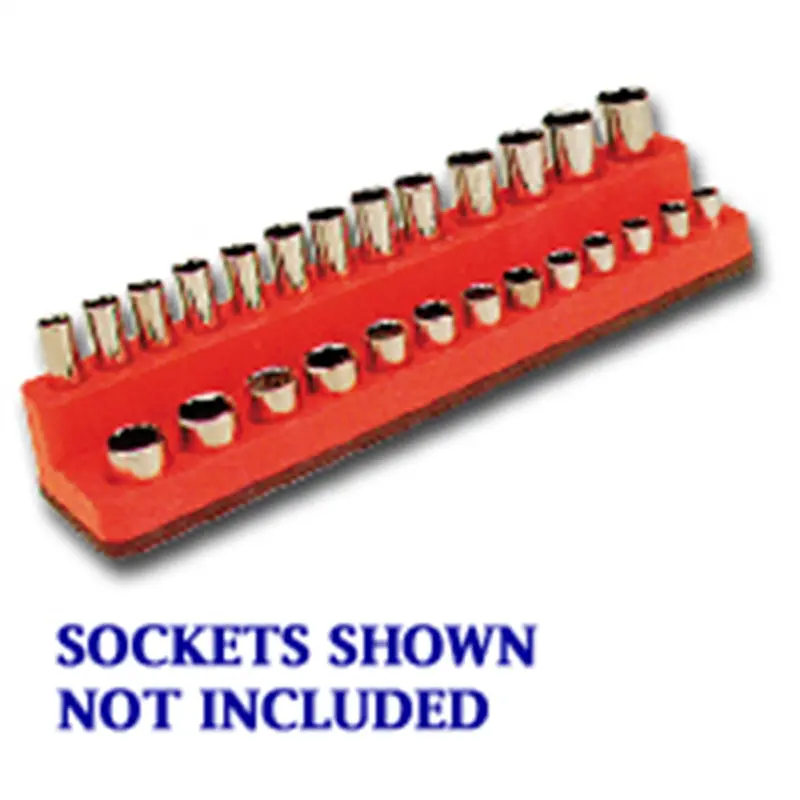 1/4 In. Drive Deep Red Socket Holder 4-14Mm Mts721 Mechanics Time Saver 1