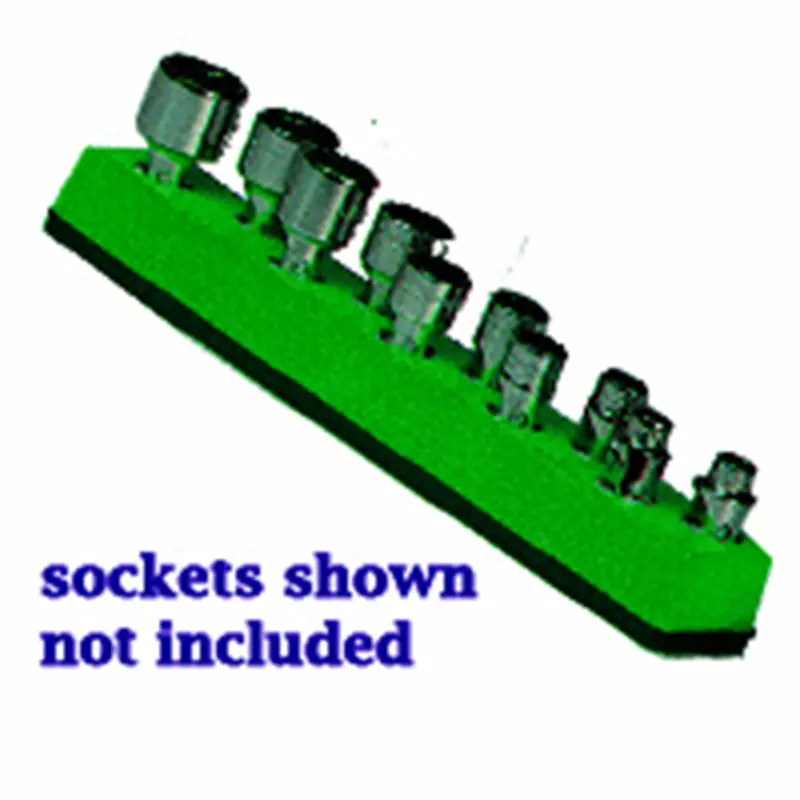 1/4 In. Drive Universal Magnetic Green Socket Holder 5-14Mm Mts485 Mechanics Time Saver 1