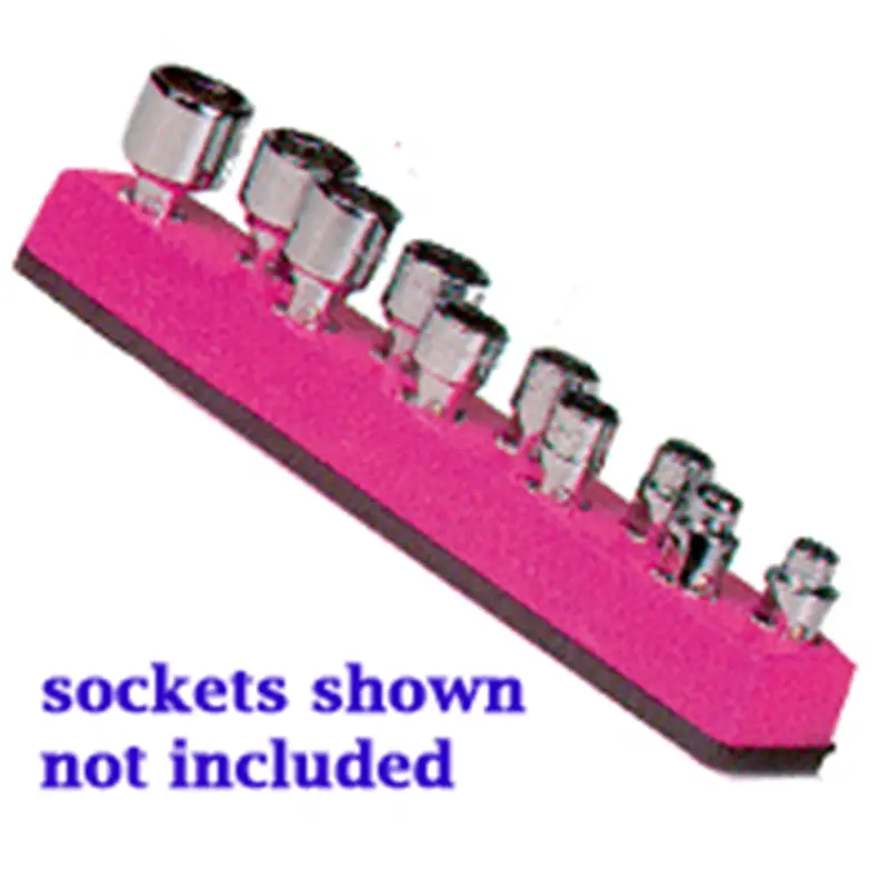 1/4 In. Drive Universal Magnetic Pink Socket Holder 5-14Mm Mts482 Mechanics Time Saver 1