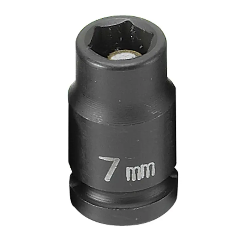 1/4 In. Drive X 7Mm Magnetic Standard Gre907mg Grey Pneumatic 1