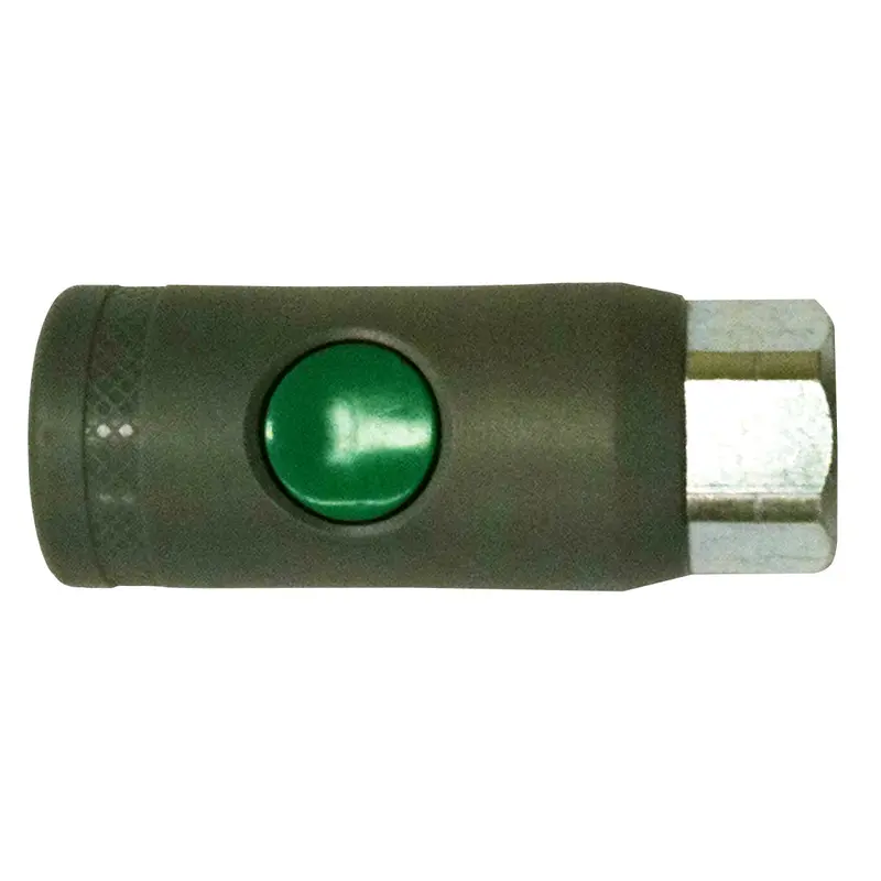 1/4 In. Npt Female, T-Style Safety Coupler Mils99787 Milton Industries 1
