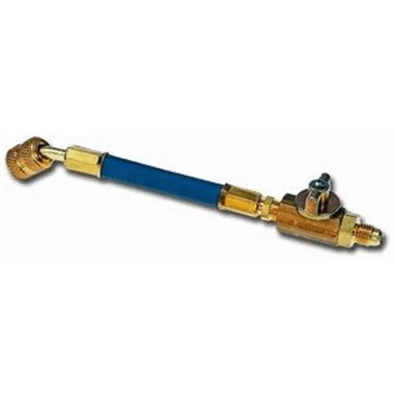 1/4" Mfl X 1/4" Ffl Blue Ball Valve Adapter Rob18501 Robinair 1