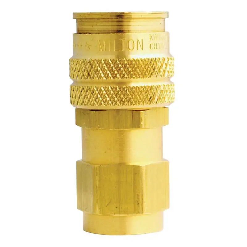 1/4" Npt Female Amt-Style 3 Way Coupler Mils745 Milton Industries 1