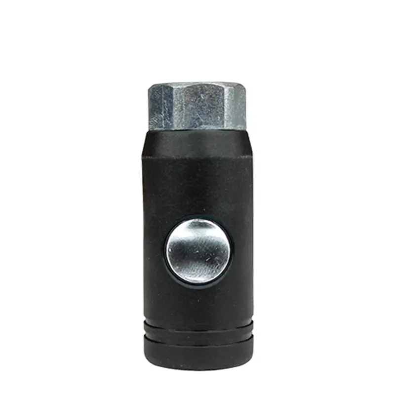 1/4In Safety Coupler Female Black Trf13-239 Plews Edelmann 1
