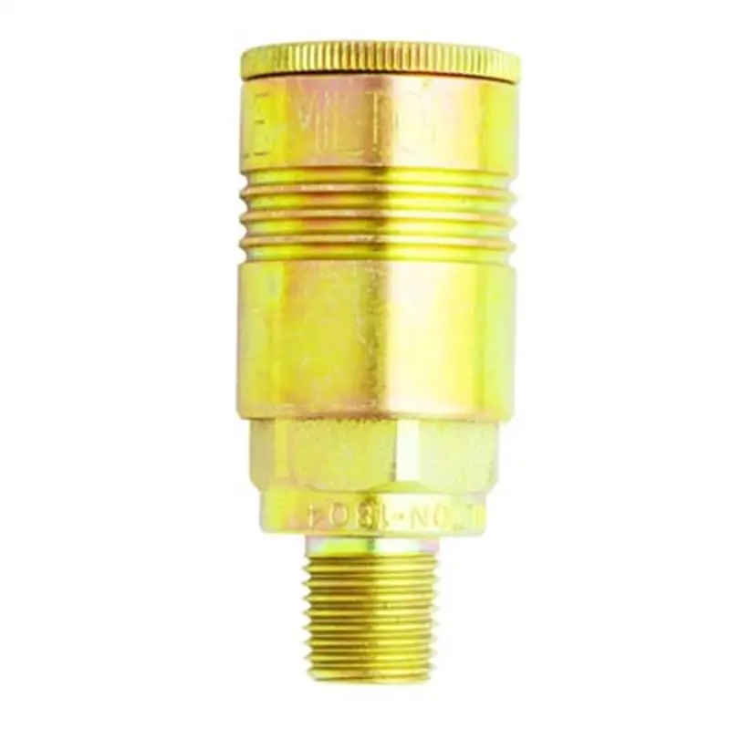 1/4"Mnpt 3/8" Coupler P-Style Mil1804 Milton Industries 1