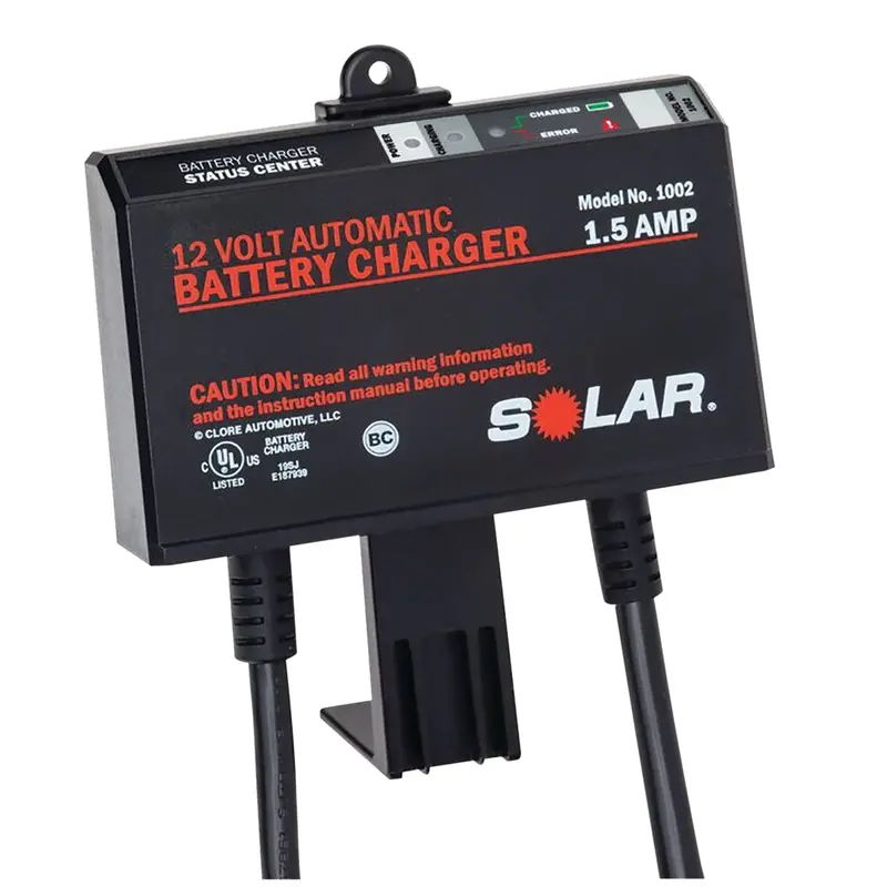 1.5 Amp 12 Volt Automatic On-Board Charger Sol1002 Clore Automotive 1