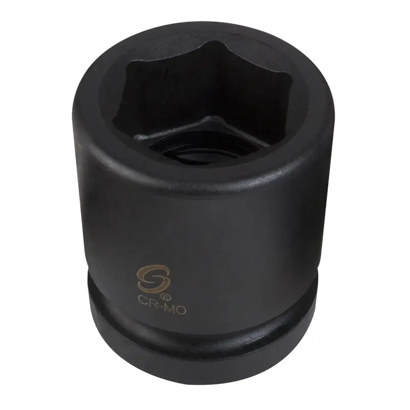 1" Drive Standard 6 Point Impact Socket - 4-1/2" Sun5140 Sunex 1