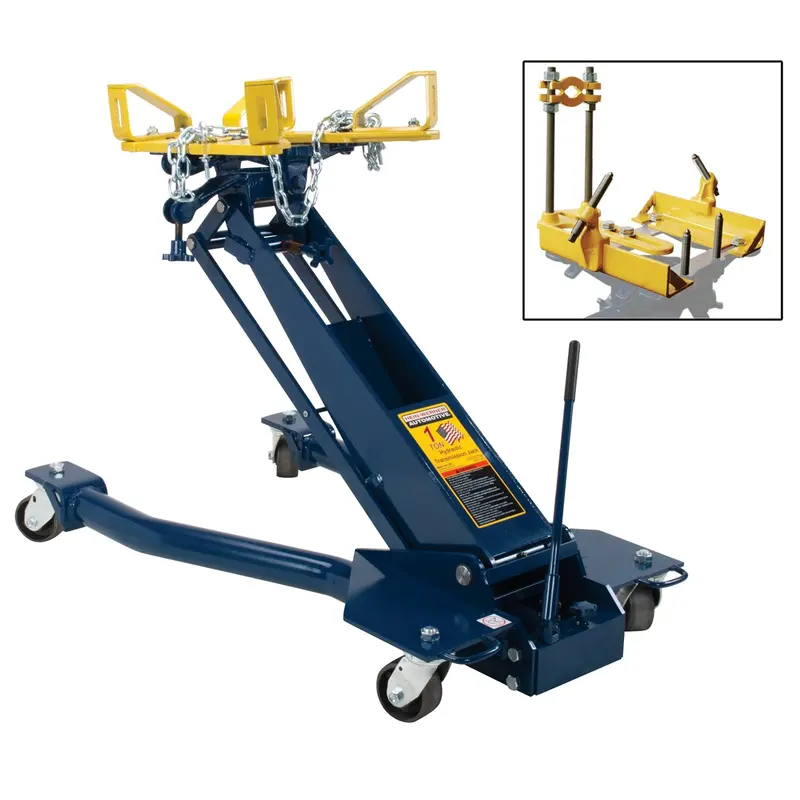 1 Ton Low Profile Transmission Jack With Saddle Adaptor Omehw93718c Omega 1