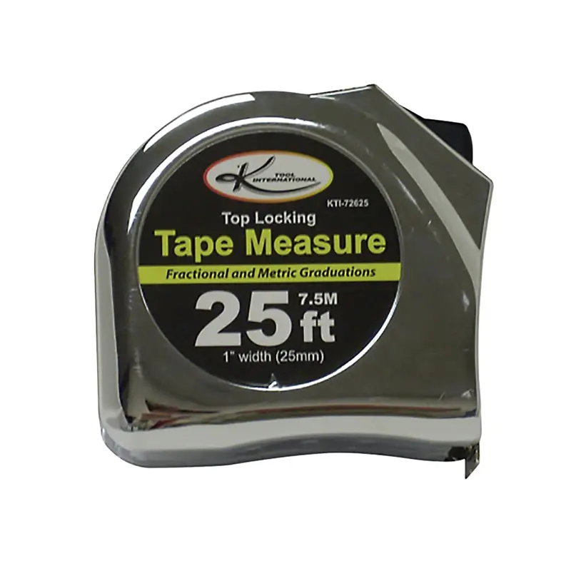 1" X 25' Top Lock Tape Measure With Sae And Metric Markings Kti72625 K Tool International 1