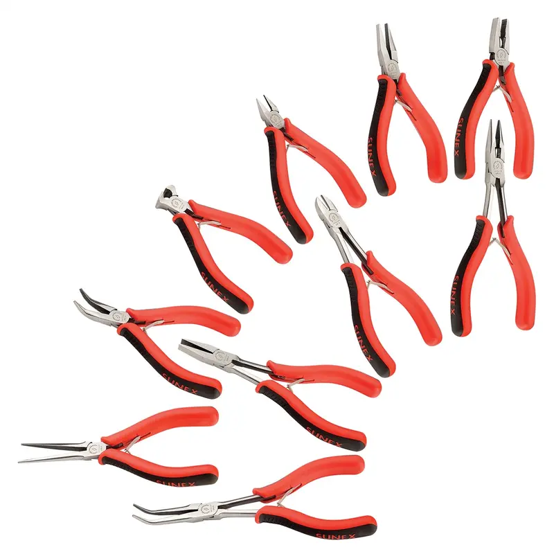 10 Pc. Precision Pliers Set Sun3612v Sunex 1