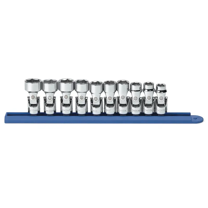 10 Piece 3/8" Drive Metric 6 Point Flex Socket Set Kdt80565 Gearwrench 1