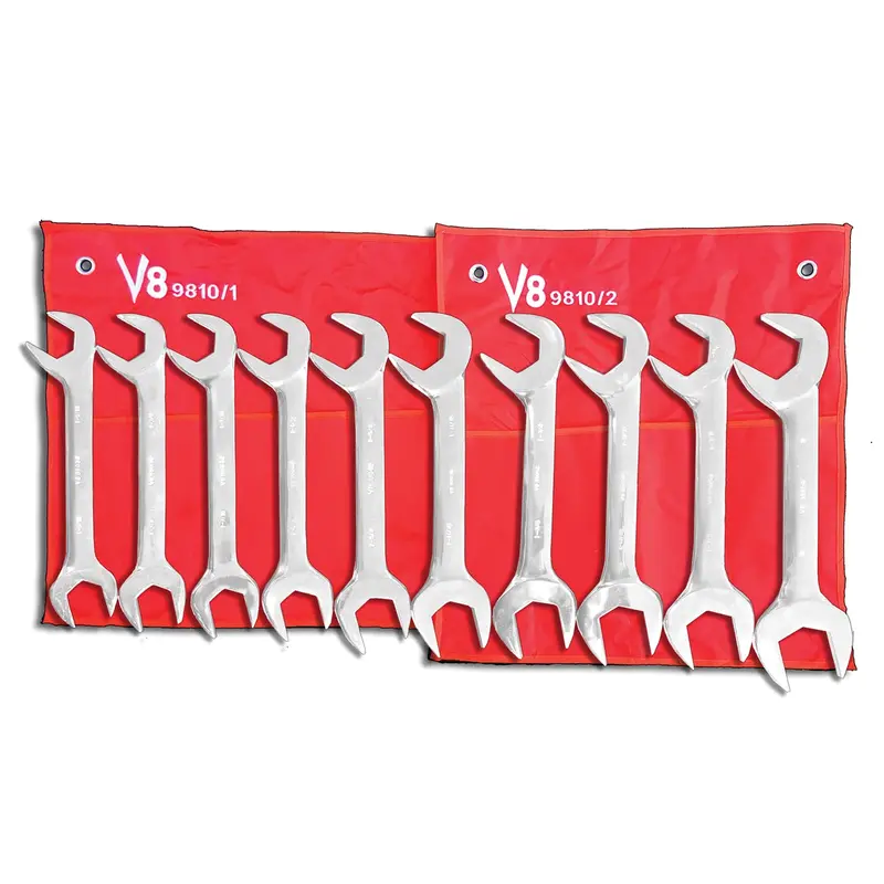 10-Piece Jumbo Angled Wrench Set V8t9810 V-8 Tools 1