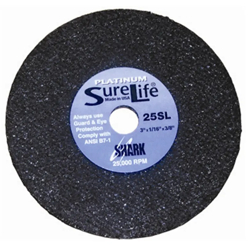 10-Pk Platinum Sure Life Cut Off Wheel  3" X 1/16" X 3/8 Tmrcw19-10 The Main Resource 1