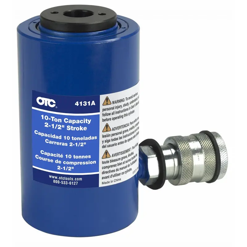 10 Ton Hollow Center 2-1/2" Cylinder Otc4131a Otc 1