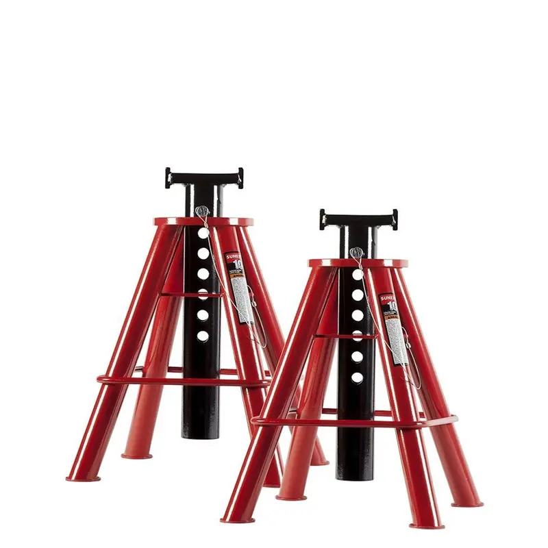 10 Ton Medium Height Pin Type Jack Stands (Pair) Sun1310 Sunex 1
