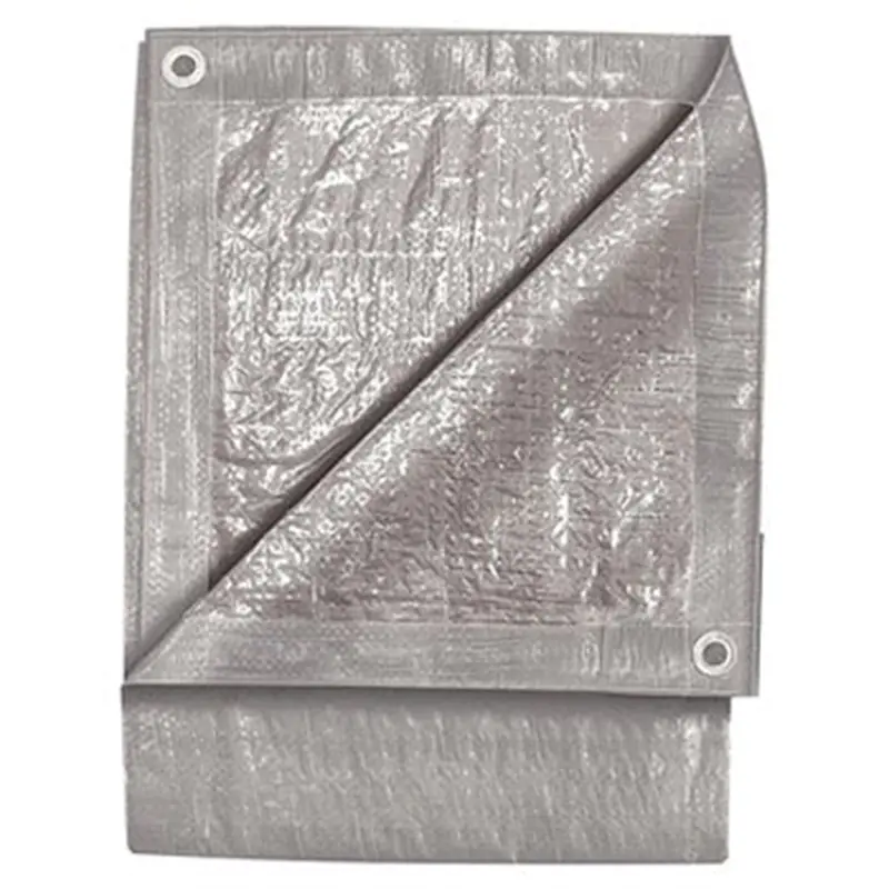 10' X 15' Silver Tarp Gym6320 Michigan Industrial Tools (Mit) 1
